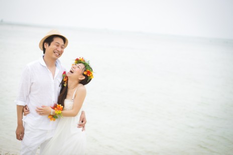 沖縄,結婚写真