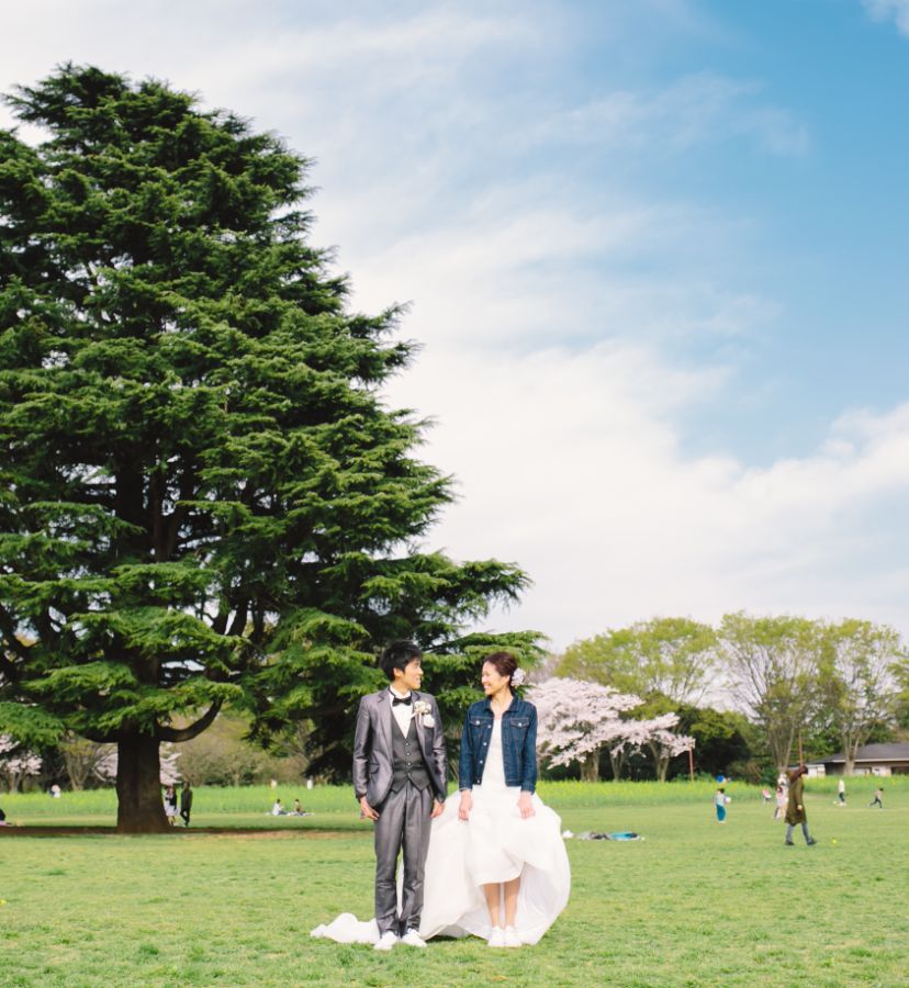 咲き誇る花々に囲まれて残すフォトウェディング 昭和記念公園『FLOWERS