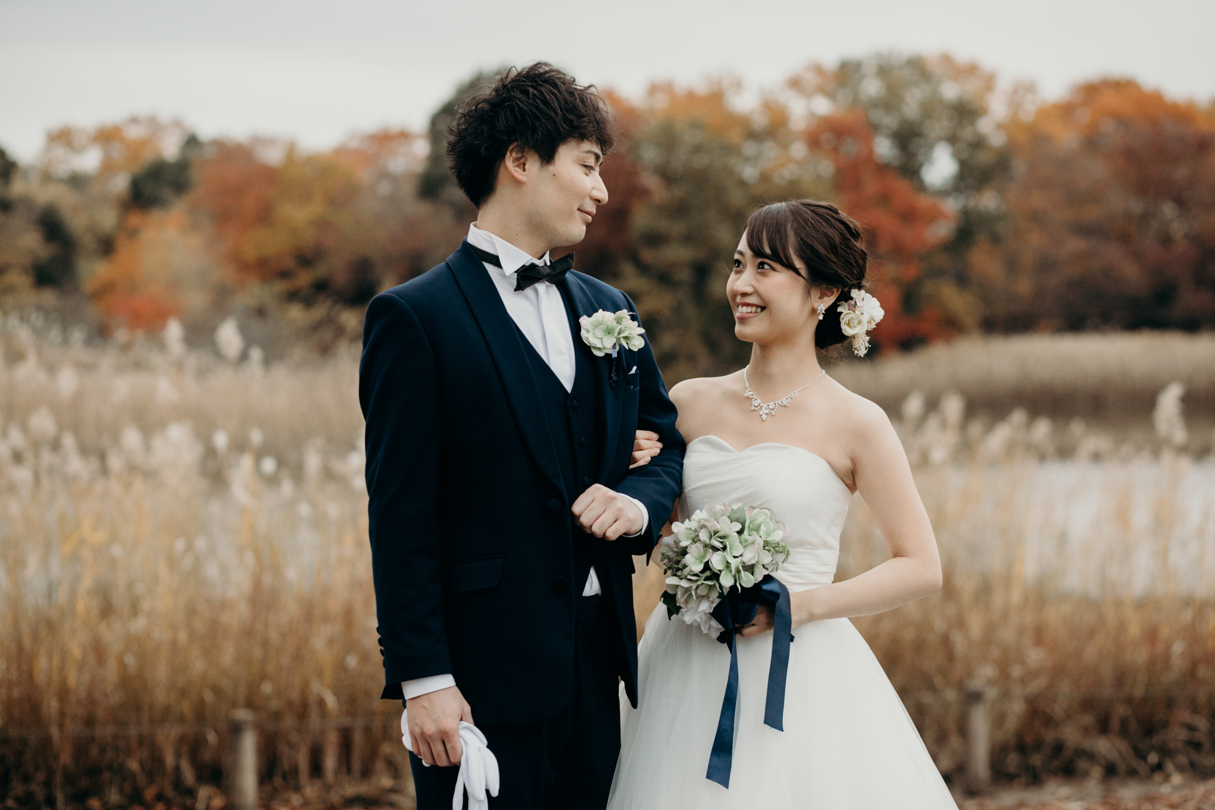 紅葉ロケーションフォトウェディング・結婚式の前撮り写真のONESTYLE