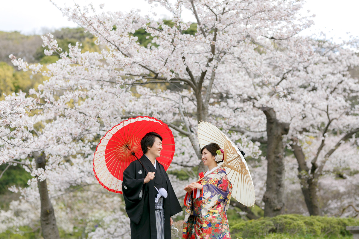 桜サウザン 人気の桜ロケーションフォトプラン フォトウェディング 結婚式の前撮りならonestyleへ