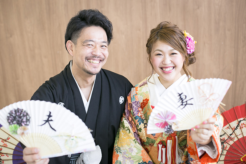 前撮りアイテム⭐ウェディング⭐結婚式⭐扇子プロップス⭐キット